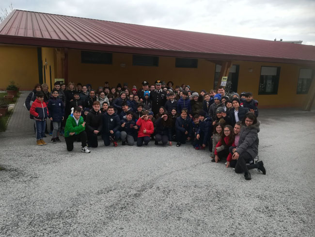 Incontro dei Carabinieri con gli studenti del San Lazzaro di Isernia