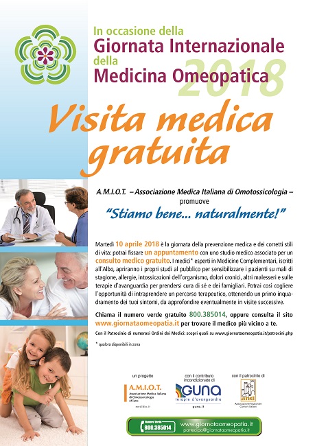 Giornata Internazionale della Medicina Omeopatica: consulti gratuiti a Isernia