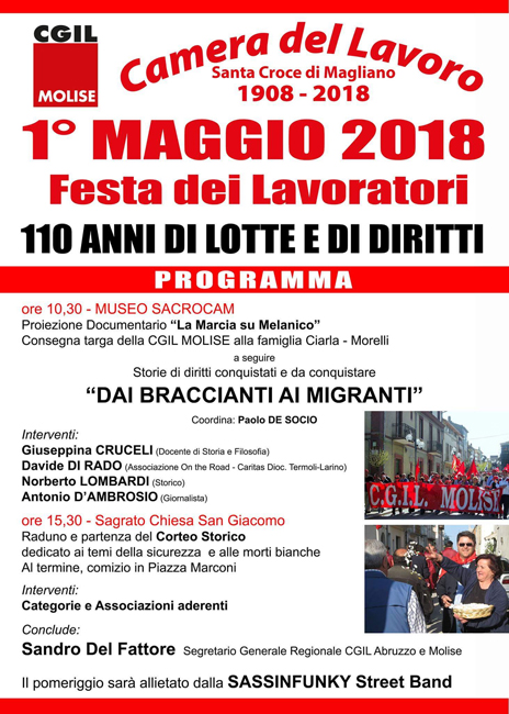 1 maggio 2018 Santa Croce di Magliano