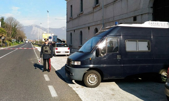 controllo Carabinieri Provincia Isernia