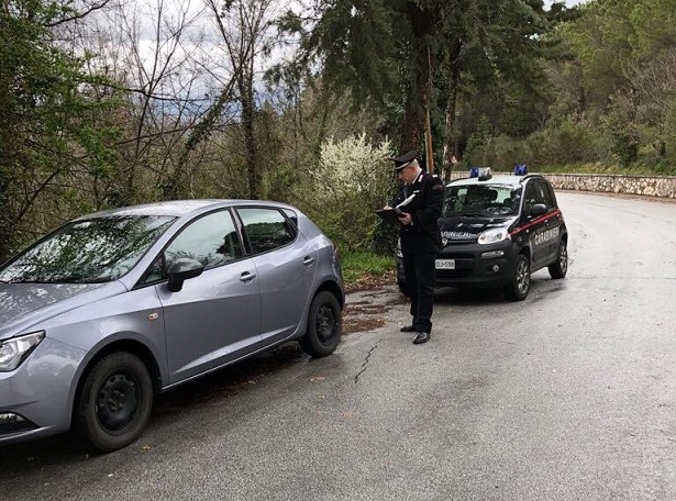 foto controllo Carabinieri