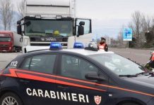 furto sventato Carabinieri