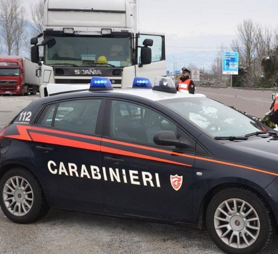 furto sventato Carabinieri