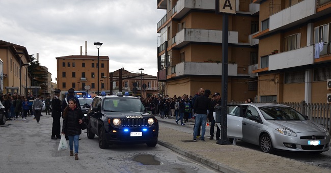 isernia carabinieri scalo ferroviario