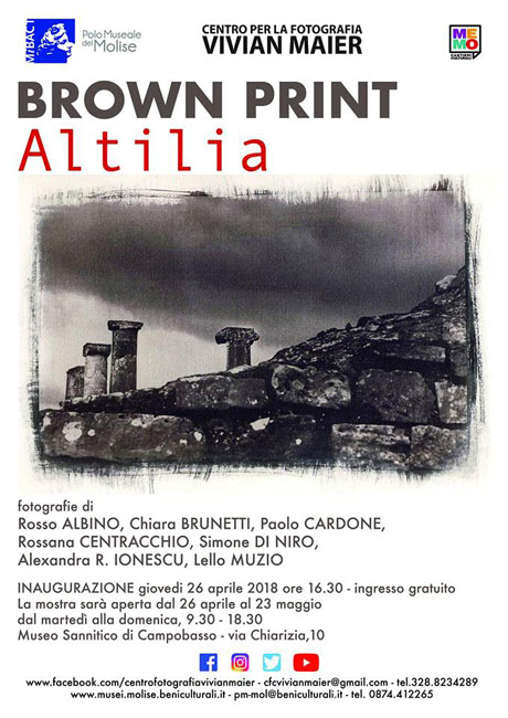 Campobasso 26 aprile torna mostra Brown Print Altilia