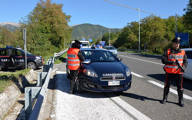 controlli Carabinieri