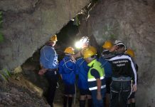 gruppo scout Agesci Campomarino visita grotta Colle Bianco