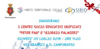 Nuovi centri socio educativi unificati Campobasso