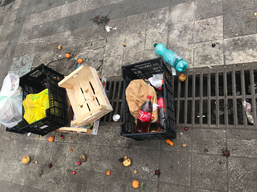 Termoli mercato San Timoteo disostruita griglia