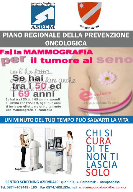 Termoli prevenzione proseguono screening oncologici