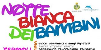 notte bianca bambini Termoli locandina