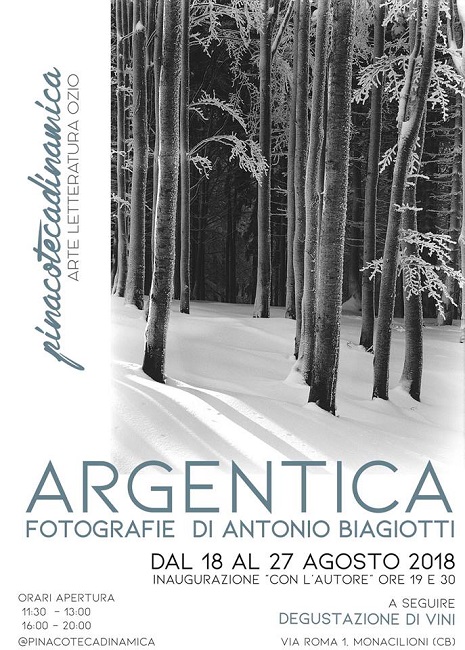 Argentica mostra fotografica di Antonio Biagiotti Campobasso