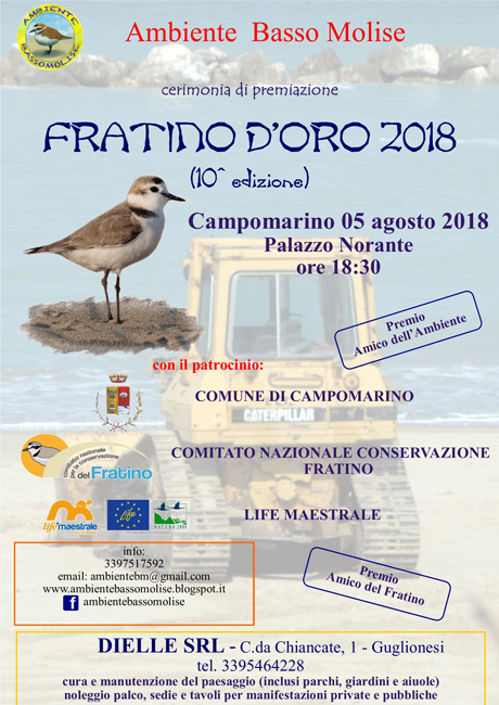 Premio Fratino d'oro 2018 Campomarino