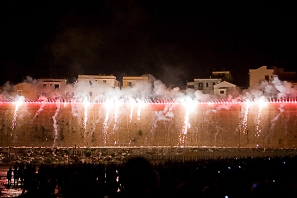 incendio del castello Termoli