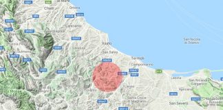 mappa terremoto 14 agosto 2018