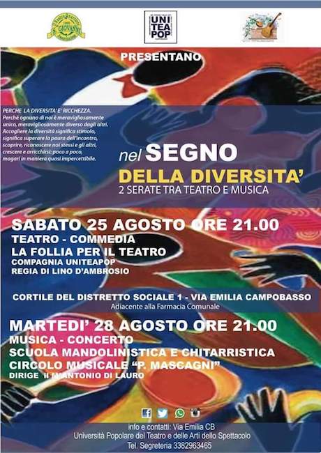 segno diversità Uniteapop