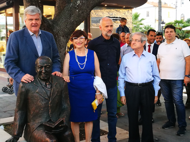 Termoli, Gennaro Perrotta: la statua in ricordo del grecista