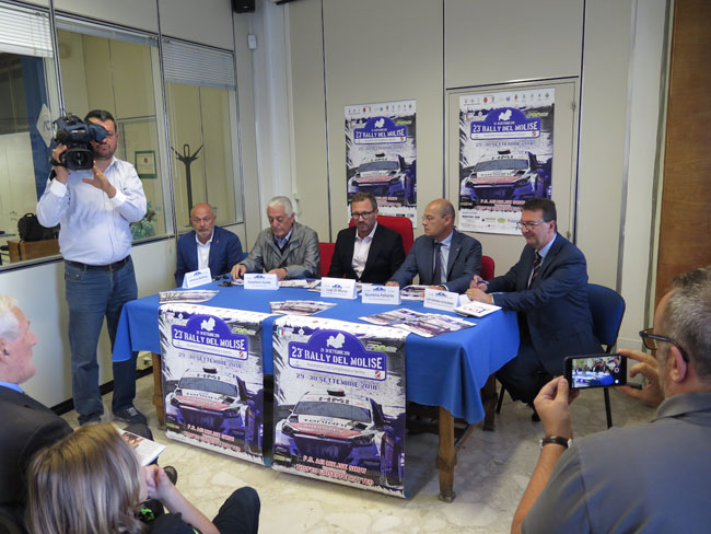 23 rally molise presentazione