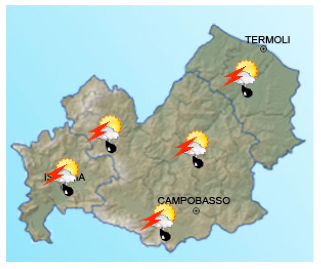 previsioni molise 24 settembre 2018