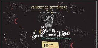 swing night 28 settembre 2018