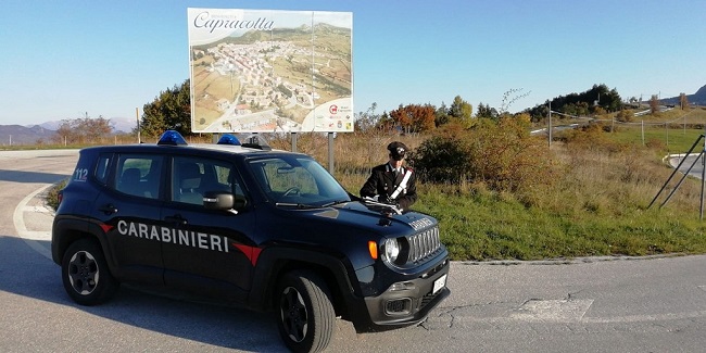 Capracotta controlli Carabinieri