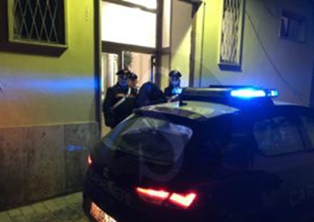 carabinieri arresto