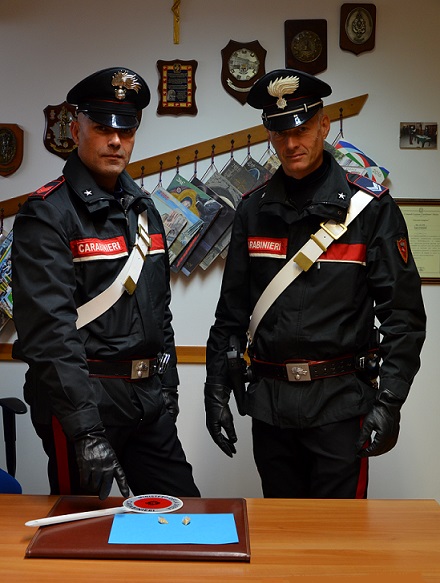 Carabinieri sequestro cobret