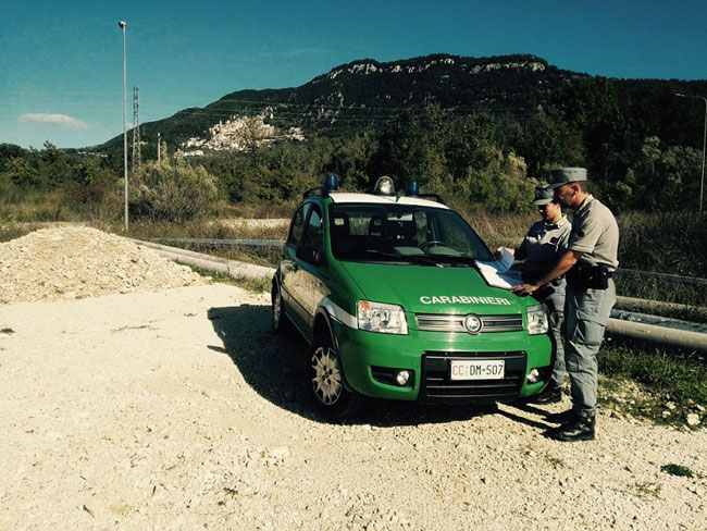 controll carabinieri forestale