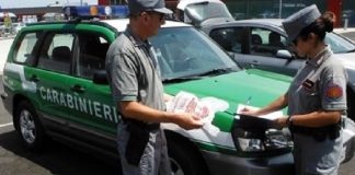 controlli carabinieri forestale