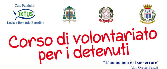 Corso di volontario per i detenuti a Termoli