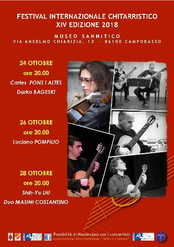 Festival Internazionale Chitarristico 2018 Campobasso