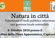 la natura in città, convegno Capracotta