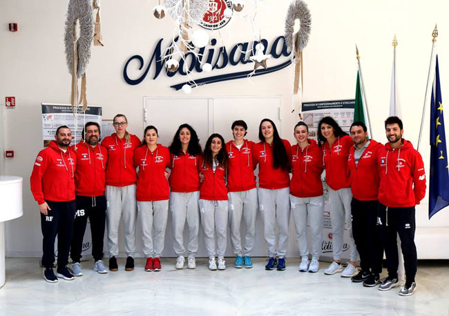 Il gruppo della Magnolia Campobasso in visita allo stabilimento La Molisana