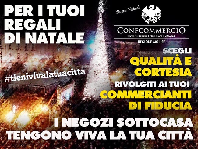 Hashtag Natale.Commercio A Natale In Molise La Confcommercio Lancia Un Hashtag