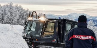 carabinieri isernia neve