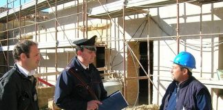 controllo cantieri Carabinieri