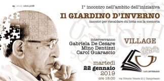 Giardino d’Inverno, incontri per riscaldare chi lotta con la memoria