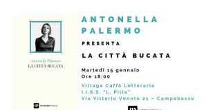 Antonella Palermo con "La città bucata" a Campobasso