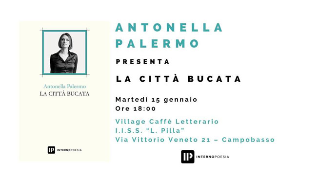 Antonella Palermo con "La città bucata" a Campobasso