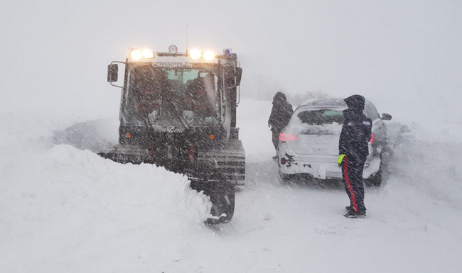 neve Carabinieri