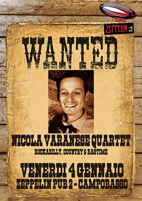 Nicola Varanese Quartet allo Zeppelin Pub 2 di Campobasso