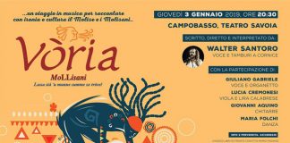 Vòria in scena al Teatro Savoia di Campobasso