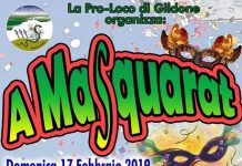 a masquarat 17 febbraio 2019