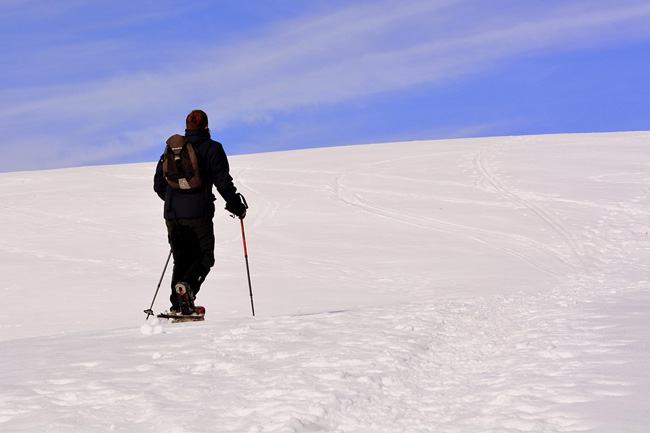 ciaspolata montagna