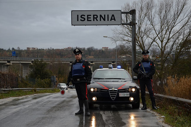controlli carabinieri Isernia