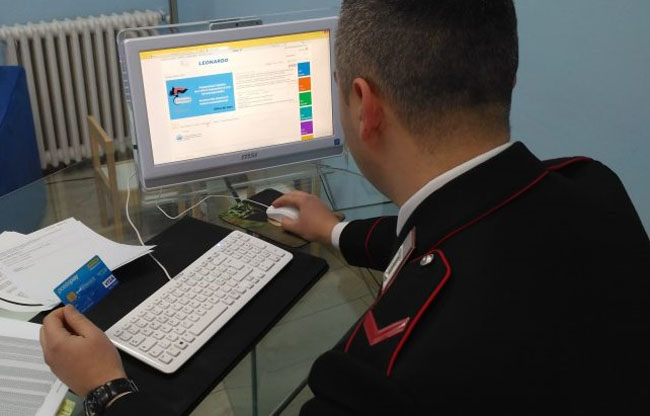 controlli truffa online Carabinieri