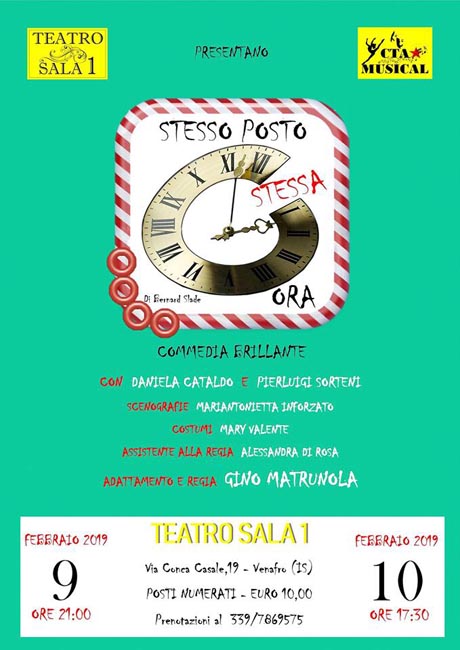 stesso posto 9 10 febbraio 2019