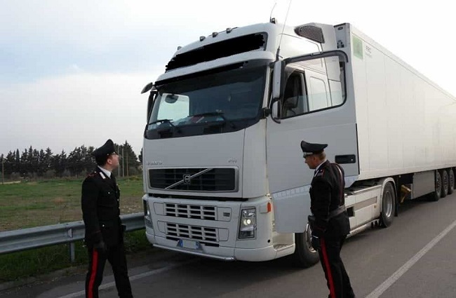 carabinieri auto articolato Venafro