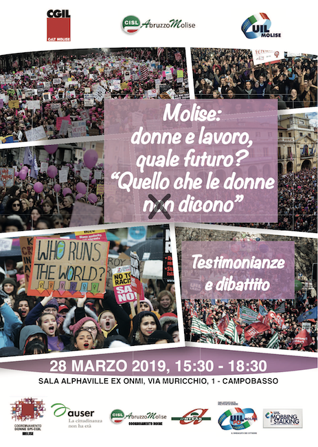 convegno donne lavoro 28 marzo 2019