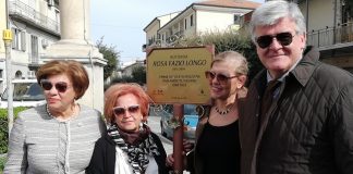 Termoli, largo Regina Elena: intitolazione a Rosa Fazio Longo